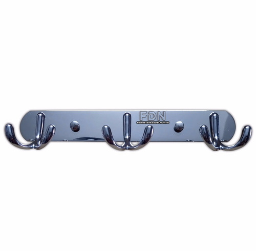 Imagen 2 de 6 de Perchas Acero Inoxidable Daccord Set C - 4 Unidades - Fdn