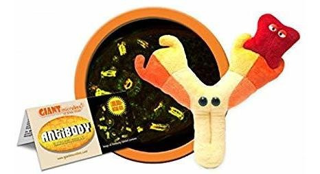 Giantmicrobes Anticuerpo Felpa