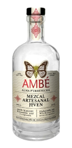 Mezcal Ambé 750ml. Cupreata