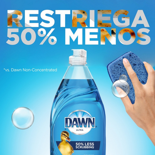 Imagen 3 de 9 de Dawn Blue Original Lavaplatos 2,21 Lts