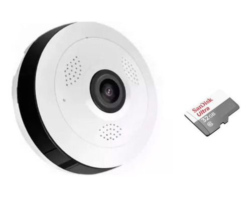 Combo Camara Ip Wi Fi 360 Infrarrojos + Memoria Ultra 32gb