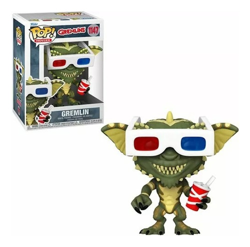 Funko Pop! Movies Gremlins / Gremlin With 3d Glasses #1147 
