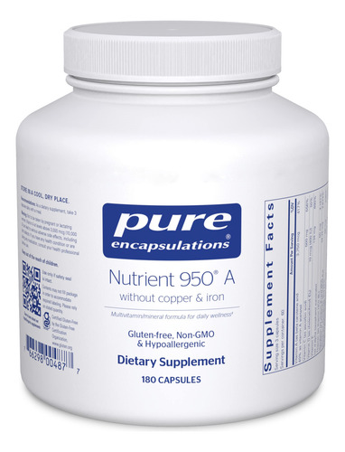 Nutriente Multivitamínico Para Encapsulamentos Puros 950 A 1