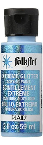 Folkart - Pintura Acrílica Brillante Extreme Glitter E