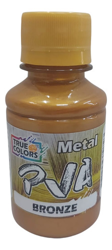 Tinta Pva Metálica True Colors 250 Ml Cor Bronze