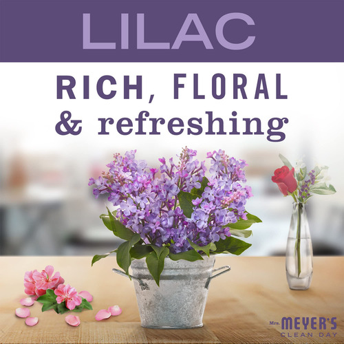 Sabonete Para Mãos Mrs. Meyer's Clean Day Lilac 370ml Com Ól