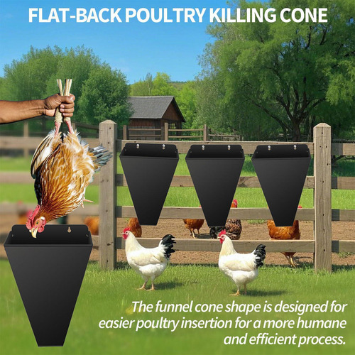 Cono De Pollo Cono De Aves De Corral Embudo De Restricción D