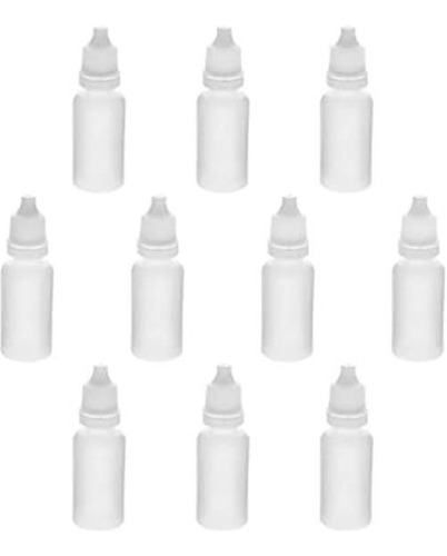 Othmro Botella De Plástico Blanco Translúcido 0.5 Fl Oz