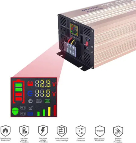 Generador De Energía Eléctrica Recargable 3000w