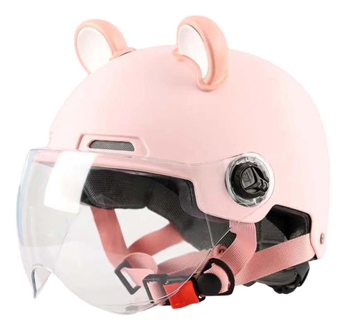 Casco De Cara Abierta, Accesorio Bonito De Moda Para