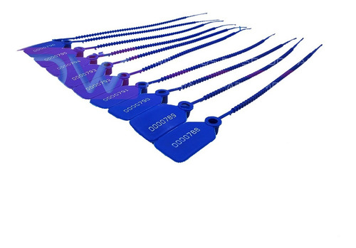 Imagen 5 de 10 de Precintos Cola De Ratón 25cm Numerados X1000 Oferta Dw