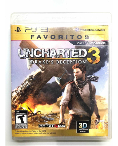 Uncharted 3 Drakes Deception Ps3 Favoritos