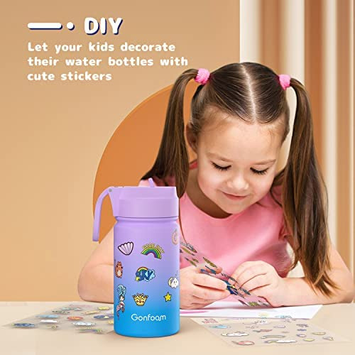 Botella De Agua Para Niños, Botellas De Agua De 12 Oz Para N