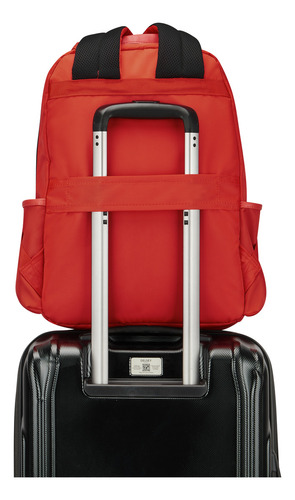 Mochila Portanotebook 15,6 Benetton Color Block By Delsey Color Rojo