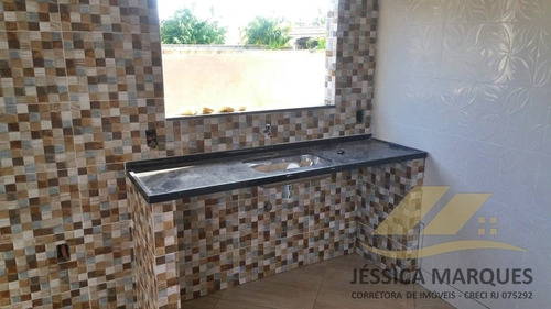 Imagem 2 de 12 de Jm 20-2- Belíssima Casa Com 2 Quartos Em Unamar - Cabo Frio
