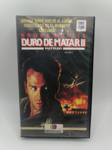 Duro De Matar 2 Bruce Willis Pelicula Vhs 1990 (Usado)