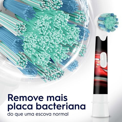 Pack de 2 Unidades Cabezales De Repuesto Redondo Disney Cars Blanco Oral-b