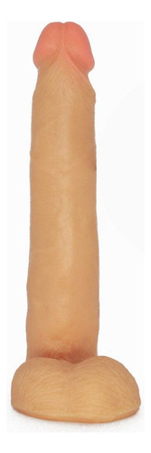 Pene profundo de color natural con escroto 21 cm x 3,5 cm