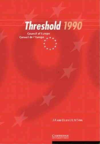 Threshold 1990, De Ek, J. A. Van. Editorial Cambridge University Press, Tapa Blanda En Inglés