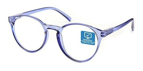Montura - K Kenzhou Blue Light Blocking Glasses Women Round 