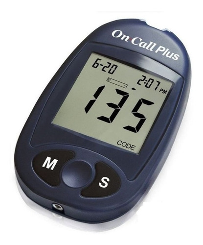 Aparelho Medir Diabetes  Glicose Glicemia On Call Plus 2