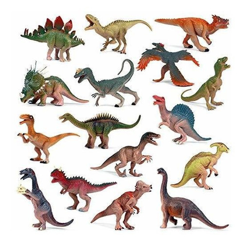 Pack Dinosaurios Realistas 16 Figuras
