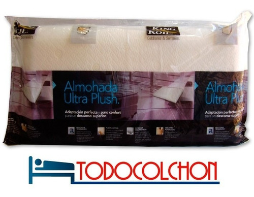 Imagen 2 de 9 de Almohada Memoria Inteligente King Koil Viscoelastica 70 X 40