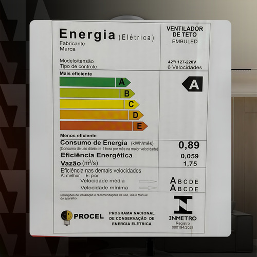 Ventilador Teto Com Led Retrátil Silencioso Controle Bivolt Estrutura Preto Pás Transparente Diâmetro 1.067 M Frequência 50/60hz Material Das Pás Acrílico Quantidade De Pás 4 127/220v