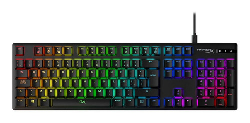 Teclado Gamer Hyperx Alloy Origins Abs Hx Red Merco