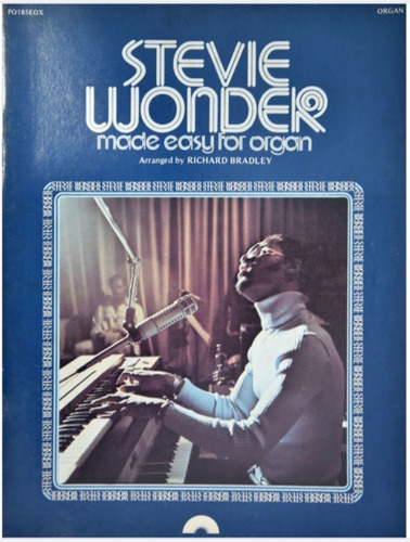 Libro Stevie Wonder Made Easy For Organ.