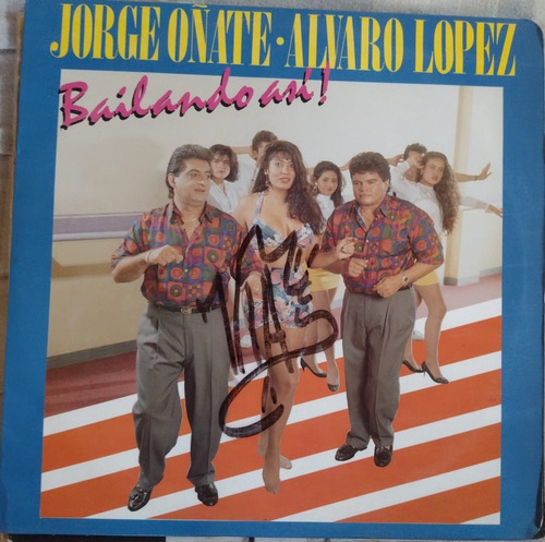 Jorge Oñate, Alvaro López - Bailando Asi - Vinilo Vallenato