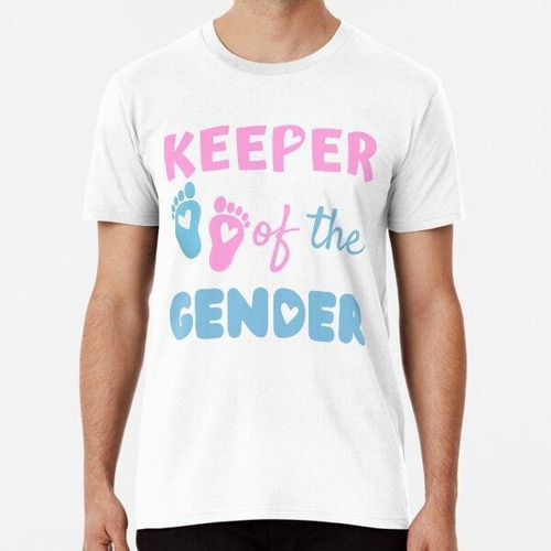 Remera Keeper Of The Gender Pink Or Blue  Algodon Premium 