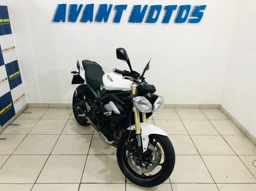 Street Triple 675 2017 Branca Impecável Manual Chave Reserva