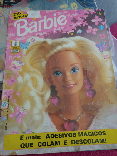 Álbum Figurinhas Barbie Completo Raro 1994