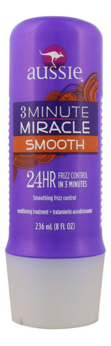  Creme de tratamento Aussie 3 Minute Miracle Smooth de 236mL