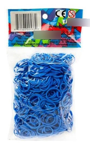 Arco Iris Telar Banda De Goma Refill Pack Azul Del Océano 60