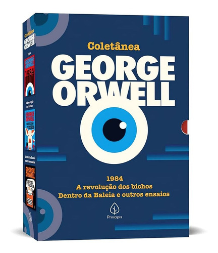 Box George Orwell - Luxo Capa Dura - 1984 | A Revolução Dos Bichos | Dentro Da Baleia E Outros Ensaios
