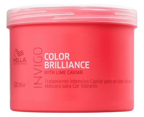 Wella Invigo Color Brilliance Máscara - 500g