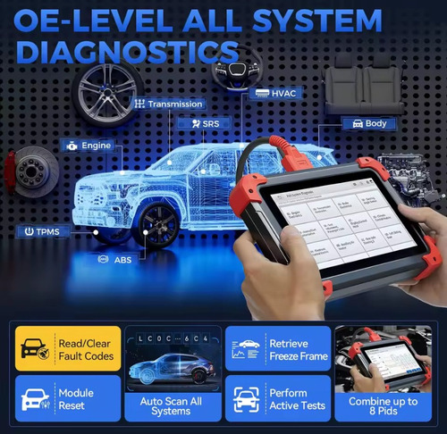 Scanner Automotivo Xtool D7 Obd2 Ferramenta Chave Prog Codif