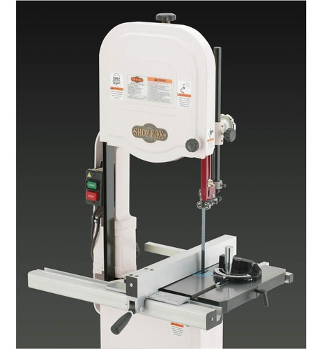 Imagen 2 de 7 de Sierra Cinta Industrial Shop Fox 1hp 14 X 12 W1706