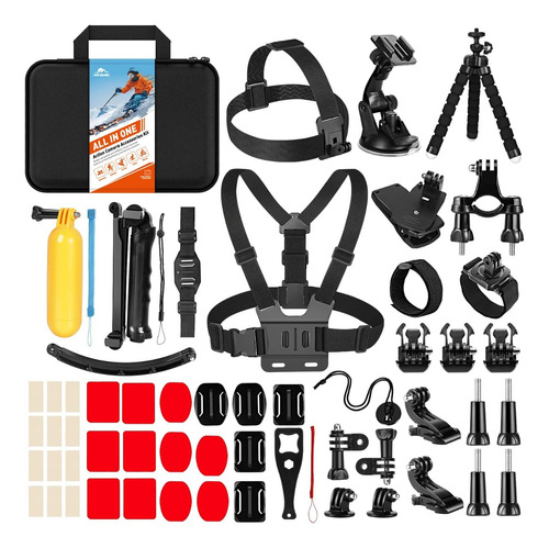 Kit De 59 Accesorios Gopro Hero 2 3 4 5 6 7 8 9 10 11