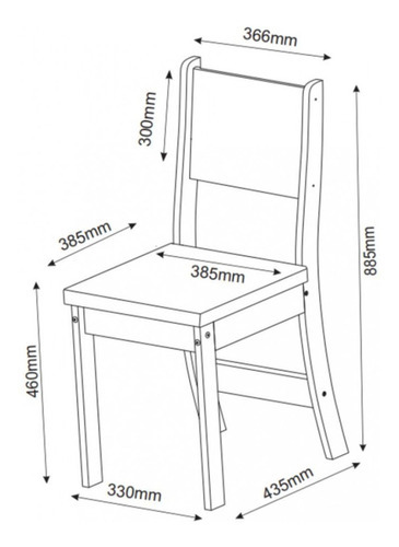 Conjunto Sala De Jantar Mesa Mirna 4 Cadeiras Sol Viero Cor Mel/Blonde/Veludo Cinza Desenho do tecido das cadeiras Liso