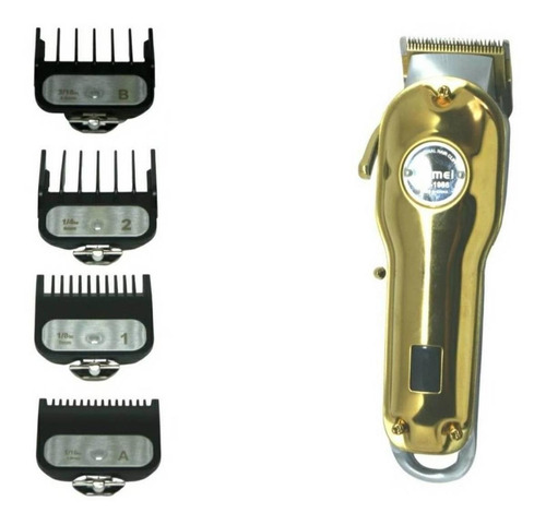 Cortadora de pelo Kemei KM-1986 dorada 100V/240V
