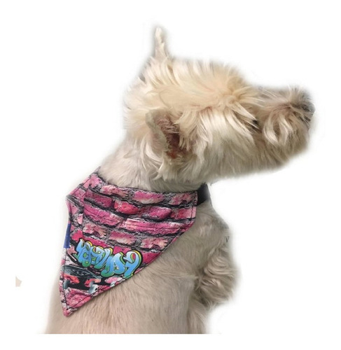 Collares Para Perros O Gatos Con Pañuelo Bandana Ajustables Color Estampado Xl-mujer Maravilla