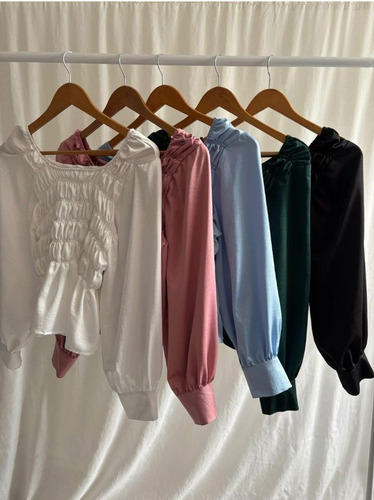 Blusa De Seda Al Cuerpo Tendencia Talle Plus Size 6 - 10 Cci