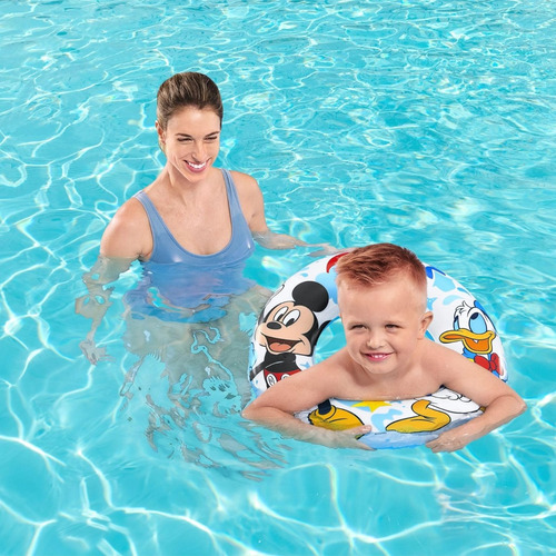 Salvavidas Bestway Infantil Dona Mickey Mouse Y Donald Mickey Mouse