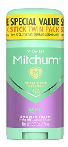 Mitchum Desodorante Antitranspirante Para La Mujer, Triple O
