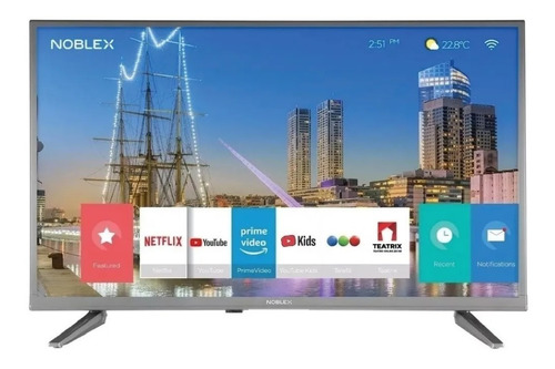 Imagen 1 de 3 de Smart Tv Noblex 32 Led Dk32x5000 Hd Netflix Youtube