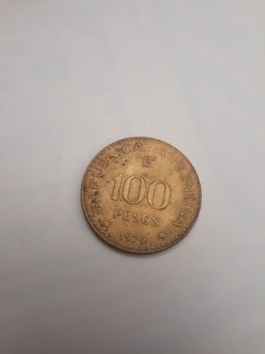 Moneda 100 Pesos Argentina 1979