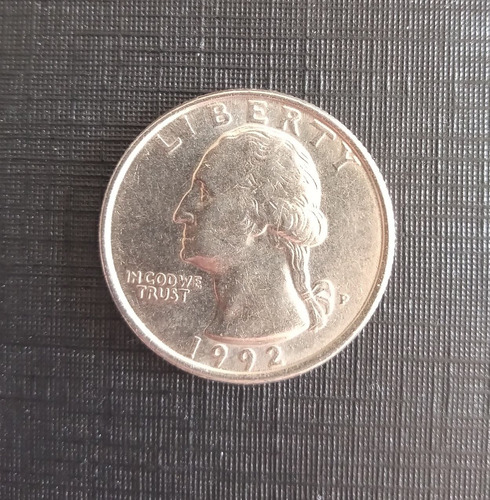 Estados Unidos Quarter Dollar Liberty Letra P 1992 M111